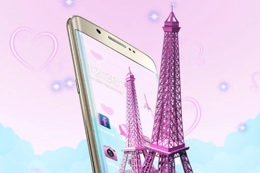 Pink Paris Effile Tower